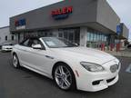 2014 BMW 650i M PACKAGE - CONVERTIBLE - NAVI - REAR CAMERA - LANE KEEP ASSIST -