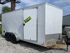 2024 Rc Trailers Rc Trailers CARGO RDLX 7X16TA WEDGE 0ft