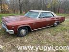 1966 Chevrolet Caprice Sedan Red Automatic 327