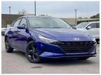 2023 Hyundai Elantra Hybrid Blue