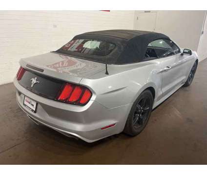 2016 Ford Mustang V6 is a Silver 2016 Ford Mustang V6 Convertible in Chandler AZ
