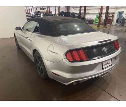 2016 Ford Mustang V6 is a Silver 2016 Ford Mustang V6 Convertible in Chandler AZ