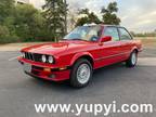 1988 BMW 325is Sedan Red RWD Manual IS