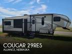 2018 Keystone Cougar 29RES 29ft