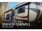 2016 Keystone Sprinter 334FWFLS