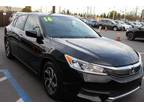 2016 Honda Accord LX 4dr Sedan CVT