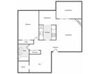 Royal Oaks Apartments - 1x1 + DEN 850 SF - A