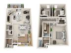 Arbor Creek Apartments - 3 Bedroom 2.5 Bath 1480 SQ FT