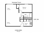 Messenger Towers - One Bedroom