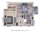 Curren Terrace Apartment Homes - One Bedroom - 740 sqft