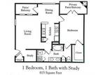 One Bedroom Apartment With Study, Call NOW!