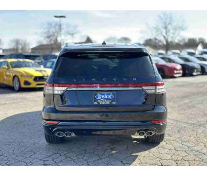 2023 Lincoln Aviator Black Label Carfax One Owner is a Black 2023 Lincoln Aviator SUV in Manteno IL
