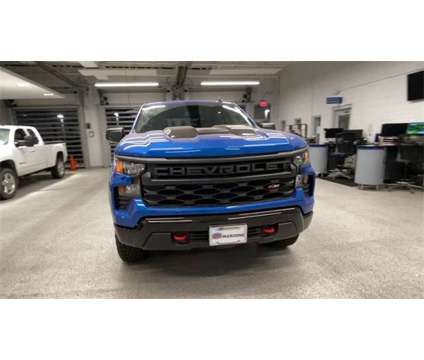 2024 Chevrolet Silverado 1500 Custom Trail Boss is a Blue 2024 Chevrolet Silverado 1500 Custom Truck in Colorado Springs CO
