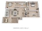 Willow Run at Mark Center Apartment Homes - Three Bedroom 2 Bath-1450 sqft