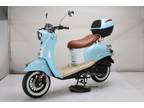 Sky Blue Cali 50cc Vintage Scooter