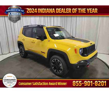 2023 Jeep Renegade Trailhawk is a Yellow 2023 Jeep Renegade Trailhawk SUV in Fort Wayne IN