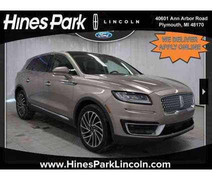2020 Lincoln Nautilus Reserve is a Brown 2020 Reserve SUV in Plymouth MI