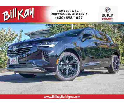 2023 Buick Envision Essence Sport Touring Edition is a Black 2023 Buick Envision Essence SUV in Downers Grove IL