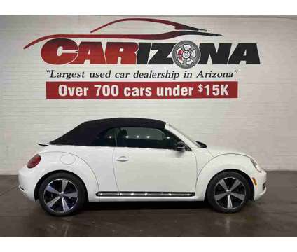 2013 Volkswagen Beetle 2.0 TSi is a White 2013 Volkswagen Beetle 2.0T Convertible in Chandler AZ