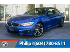 2016 BMW 435i Xdrive Cabriolet: Low KMs, No Accidents, 1-Owner