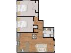 BlueBird Apartments - 2Bed 1Bath Plan C