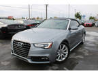 2015 Audi A5 S-LINE Conv Progressiv, MAGS, CUIR, NAVIGATION,AWD