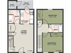 The Meadows (CMHA) - 2 Bedroom, 1-1/2 Bath Townhome (2A)