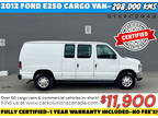 2012 Ford Econoline ***E-250 CARGO VAN***FULLY CERTIFIED***