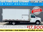 2012 Ford Econoline E-450 Cutaway***16 Foot Box*** Cube Van