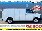 2014 Gmc Savana-2500 Cargo Van *Fully Certified* 2500