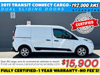 2017 Ford Transit Connect***Dual Doors***Fully Certified*** Xlt