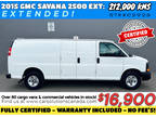 2015 Gmc Savana-2500***Extended/155***Fully Certified*** 2500