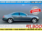 2008 Mercedes-Benz S-Class/S450-4matic***Fully Certified*** S 450 4matic