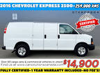 2016 Chevrolet Express 2500 Cargo Van***Fully Certified*** 2500