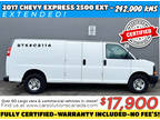 2017 Chevrolet Express 2500 Extended Cargo Van ***Fully Certified 2500