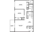 Appletree Apartments - Model 2B - 960 sq. ft.