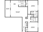Appletree Apartments - Model 2A - 1000 sq. ft.