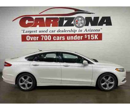 2016 Ford Fusion SE is a White 2016 Ford Fusion SE Sedan in Chandler AZ