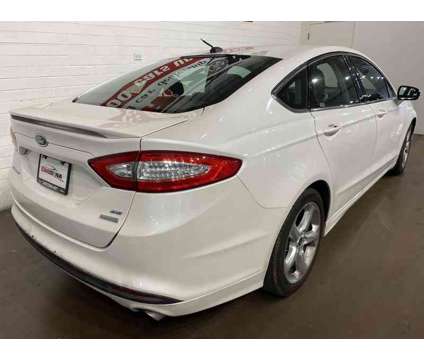 2016 Ford Fusion SE is a White 2016 Ford Fusion SE Sedan in Chandler AZ