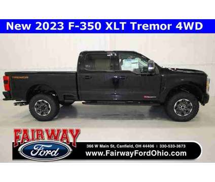 2023 Ford F-350SD XLT Tremor is a Black 2023 Ford F-350 XLT Truck in Canfield OH