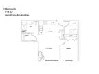 Belle Court Apartments - 1 Bedroom Handicap