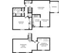 Regent's Walk Apartment Homes - 1 Bed | 1 Bath |Maisonette |1395 sq ft