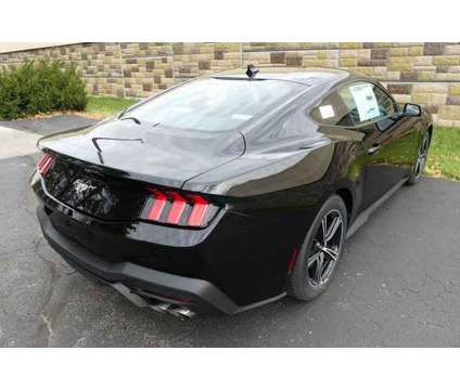 2024 Ford Mustang EcoBoost Premium is a Black 2024 Ford Mustang EcoBoost Premium Coupe in Indianapolis IN