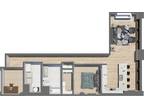 Residences at Halle - Suite Style 22 - 1 Bedroom 1 Bath with Den