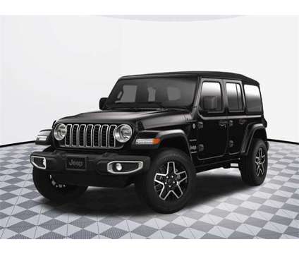 2024 Jeep Wrangler Sahara is a Black 2024 Jeep Wrangler Sahara SUV in Owings Mills MD