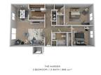 The Elliott at College Park Apartment Homes - Two Bedroom 1.5 Bath