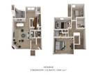 Parkside at Castleton Square Apartments and Townhomes - Three Bedroom 2.5 Bath