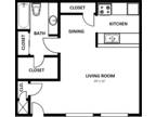 Eden West Apartments - STUDIO | 1 Bath | 600 sq ft