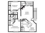 Foxfire Apartments - E - 2 Bed - 2 Bath | 924 sq. ft.