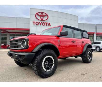 2022 Ford Bronco Base Sasquatch is a Red 2022 Ford Bronco SUV in Vicksburg MS